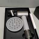 High-Speed Ionic Hair Dryer with Diffuser, 150,000 RPM Brushless Motor Blow Dryer for Fast Drying & 500M Negative Ionic Frizz Control, Low Noise Compact Hair Dryer for Women Home Travel Salon (Silver)