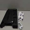 PS5/Slim/Pro Stand for Disc & Digital Console, PS5 Cooling & Charging Station with RGB Lights, PS5 Controller Charger Built-in 3 Level & AUTO Adjustable Fan, PS5/Slim/Pro Accessories for PS 4 Cases (Black & White)