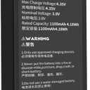1100mah 3.8V Lithium Battery for DJI Tello RC Quadcopter