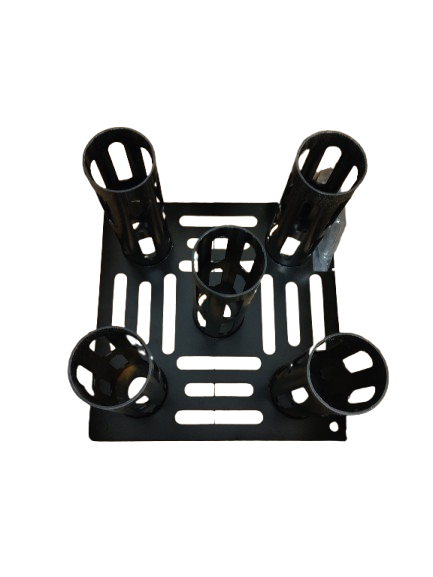 Barbell Holder Floor Stand VerticalBarbell Holder Floor Stand Vertical, 2inch Barbell, Dumbbell Holder, Weight Training Equipment Organizer，Curl Bars, Hex Bars, Trap Bars, Triceps bars, Holds 5 Bars