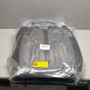 DISUTOGO 2 Front Car Seat Cover Fit for Jeep Liberty 2002-2012,Faux Leather Breathable Waterproof Liberty Seat Covers Automotive Cushion Protector Compatible with Airbag (2 Seats, Black& Grey)