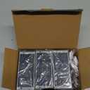 SOLPEX Solar Stair Lights for Outside,24 LEDs Solar Step Lights Outdoor Waterproof Decor for Stair, Step, Deck, Fence, Balcony, Patio, Wall, Yard, Garden (12 Pack, Gray Shell&Cold White)