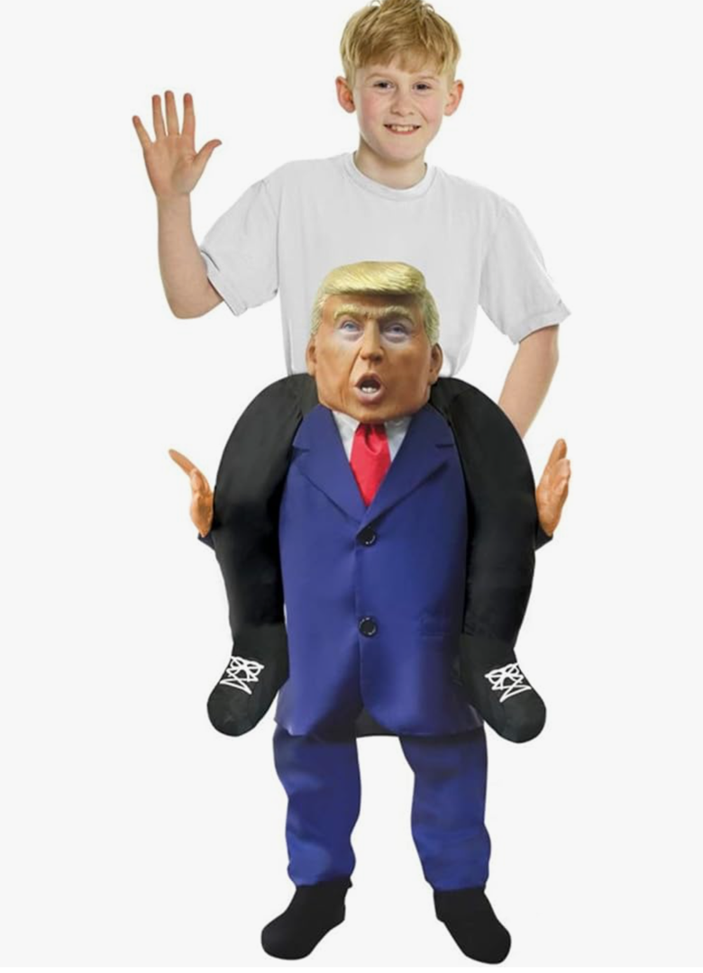 Morph Costumes Kids American President Costume Ride On Halloween Piggyback Costume