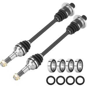 Rear Left & Right CV Axle Shaft with Wheel Bearing for Yamaha Rhino 450 660 2006 2007 2008 2009, 5UG-F530T-20-00, 5UG-F530V-02-00, 5UG-F531H-21-00