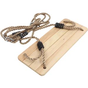 TOYANDONA Wooden Swing for Boys and Girls Construction Smooth and Comfortable Design Easy Installation for Indoor and Outdoor Use Playground Accessory for Boy Girl