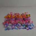 Syhood 6 Pcs Hawaiian Leis Party Silk Flower Leis for Adult Mahalo Floral Thickened Tropical Floral Luau Garland for Hula Dance Luau Party Favors Wedding Birthday Holiday