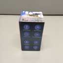 RGB WirelessGlow Rechargeable Light Bulbs with Remote, 8 Color & Dimmable Battery Operated Light Bulb with Memory Mode, 2 Timer, Cordless E26 Bulb for Wall Sconce, Nursery, Power Outage, Closet,1PK (Rgb-3000k-4000k-6500k)