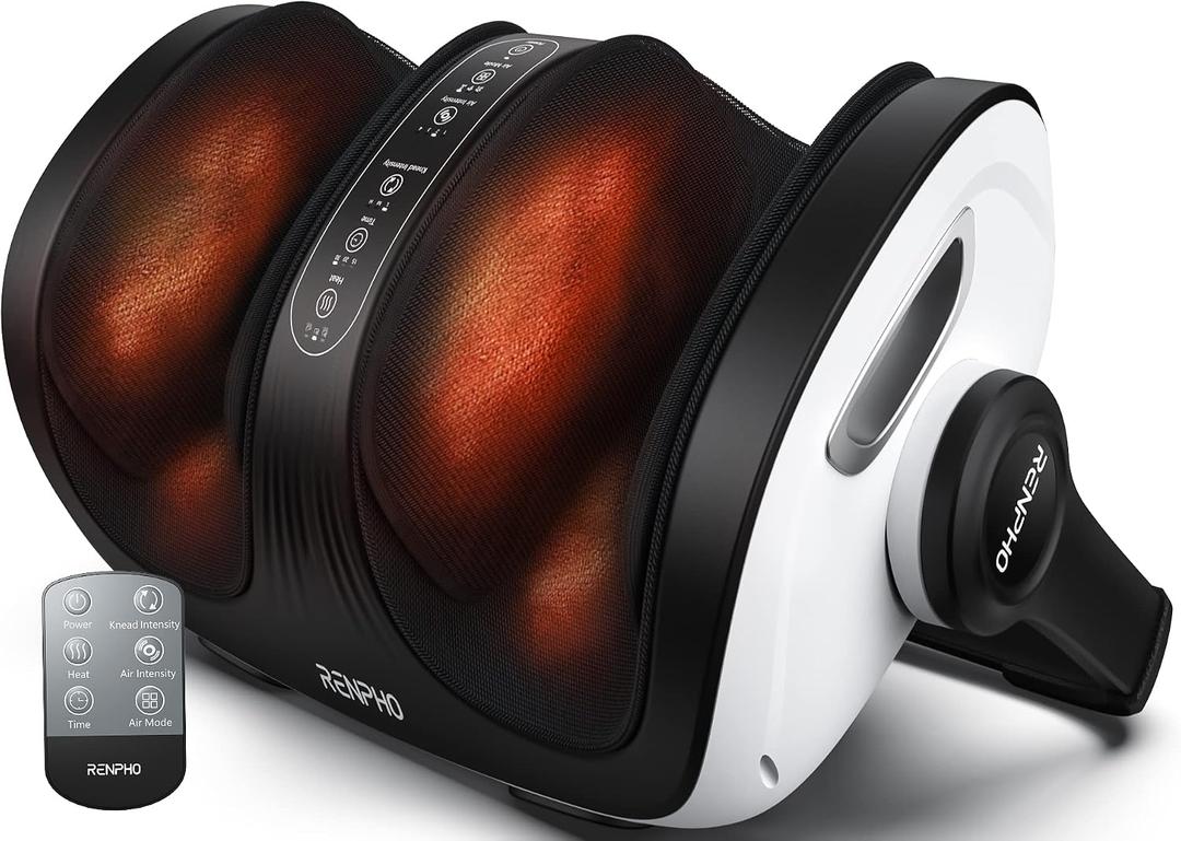 RENPHO 4-in-1 FSA Shiatsu Foot Massager with Heat, Birthday Gifts for Women
