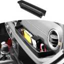 RT-TCZ for Jeep JL Grab Tray Passenger Handle Insert Organizer for Jeep Wrangler JL JLU 2024+ for Gladiator JT 2024+ Black Extra Storage (Small, Gray)