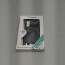 E Segoi Designed for Samsung Galaxy Z Fold 3 Case, Liquid Silicone Gel Rubber Shockproof Case Soft Microfiber Cloth Lining Cushion Compatible with Galaxy Z Fold 3 5G (Black)