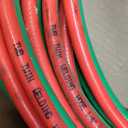 VEVOR Oxygen Acetylene Hose, 1/4-Inch x 50FT Oxy Acetylene Hose with 9/16"-18 B Fitting, 300PSI T Grade Welding Cutting Torch Twin Hose, Compatible with Oxygen, Acetylene, Propane and Other Fuel Gases