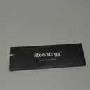 iiteeology Lightweight Stainless Steel Band Designed for Apple Watch Ultra 3 & Ultra 2, Series 1-11, 46mm, 45mm, 44mm, 42mm, Replacement iWatch Bands for Men & Women,Space Gray