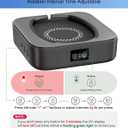 Meatanty Mouse Mover Undetectable, Super-Silent Mouse Jiggler Device Move Randomly, Automatic Wiggler Shaker Giggler, Adjustable Interval Timer, Keep Computer Laptop Active for Office Home Remote Work