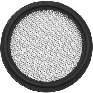 DERNORD 1.5" FKM Sanitary Gasket w/Stainless Screen - Tri Clamp Clover (30 Mesh)