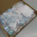 Treela 24 Set Pumpkin Candles Fall Baby Shower Party Favors for Guests Little Pumpkin Thank You Return Gifts Bulk for Thanksgiving Autumn Baby Shower Wedding Favors (Blue)