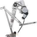 YHTAUTO Front Power Window Regulator Driver Side with 2-Pin Motor Assembly for Subaru Forester 2003-2008 Wagon
