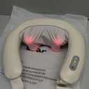 Bear Shiatsu Neck and Back Massager with Heat: Cordless Deep Tissue Neck Shoulder Massager for Pain Relief Portable 4D for Home Office & Car Use - Gifts for Women, Men, Mom, Dad