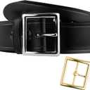 Perfect Fit 1.75in Garrison Leather Belt US Made, Black (54)