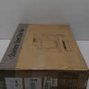 Enclosed Stainless Steel Litter Box XXXL, Extra Large 28" L x 20" W Metal Litter Box Enclosure with Cover and Foot Pedal and Scoop for Big Cats & Multiple Cats with High Sided, Easy Cleaning, Black 