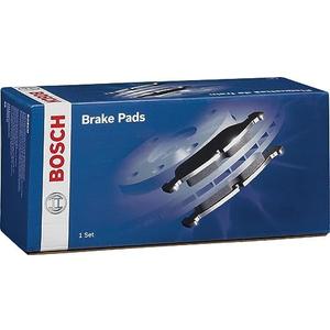 BOSCH BE885H Blue Ceramic Disc Brake Pad Set with Hardware - Compatible with Select Toyota Camry, Highlander; REAR