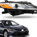 labwork Headlight Assembly Replacement for Toyota Camry XLE/XSE Headlights 2018-2020 RH Set Passenger Side