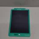 FLUESTON LCD Writing Tablet, Doodle Board Toys Gifts for 3-8 Year Old Girls Boys, 10 Inch Colorful Electronic Board Drawing Pad for Kids, Gifts for Toddler Educational Learning Travel Christmas, Green (11"W x 7.5"H)