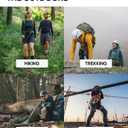 DANISH ENDURANCE Merino Wool Hiking Socks for Men & Women, Breathable, Anti-Blister Socks for Outdoors, 3 or 5-Pack