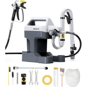 InoKraft NEO Airless Paint Sprayer Kit for House Painting, DIY Beginners' Choice with Accessories Storage Space, Lightweight Design, Quick Clean for Home Interior and Exterior Furniture and Fences