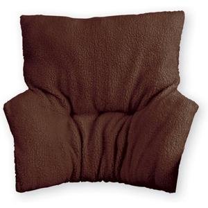 Collections Etc Deluxe Back Rest Support Cushion Brown, 27x27