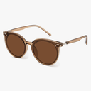 Livho Polarized Sunglasses, Retro & Oversized Shades for Women with Round Lenses