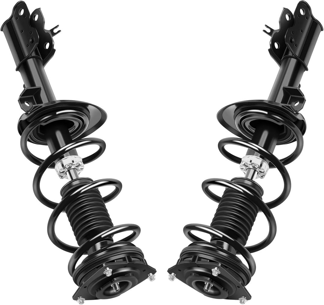 2 x ECCPP Complete Struts Spring Assembly Front Struts Shock Absorber Fit for 2012 2013 for Nissan Rogue 2014 2015 for Nissan Rogue Select Set of 2 AWD