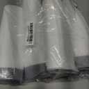 Loveishere 100 Count Custom Fit Trash Bags, Compatible with Simplehuman Code J, 30-45 Liter / 8-12 Gallon Drawstring Trash Bags, Tear-Resistant White Trash Can Lining for Kitchen, Office & Bathroom