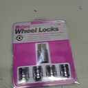 McGard 24157 Chrome Wheel Lock Set, Cone Seat, M12x1.5 Thread, 13/16 Key Hex