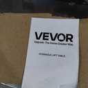 VEVOR TF23 Hydraulic Lift Table Cart, 500lbs Capacity 28.5" with 4 Wheels and Non-Slip Pad, for Material Handling and Transportation, Black