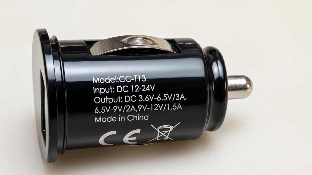 6 x Car charger, Multicolor