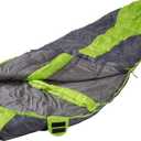 Stansport Stansport Trekker - 86 In X 34 In Mummy Sleeping Bag, Green/Gray, 2.5 Lb Mummy
