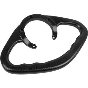 Fuel Gas Tank Handle Motorcycle Rear Passenger Grab Bar Aluminum Replacement for Yamaha R6 R1 MT09 MT07 FZ1 FZ6 FZ8 YZF600 YZF1000 MT-03 Accessories Aftermarket Parts (Black)