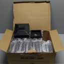 Solar Post Cap Lights Outdoor 12pack, Waterproof Fence Post Lights for 4x4 5x5 6x6 Wood/Vinyl Posts, Black Solar Deck Post Lights with 2 Color Modes Decorate Garden Patio Porch Backyard