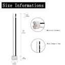 LUCKY STAR MR16 Socket, GU5.3 Socket, LED Halogen Lamp Ceramic Wire Connector Base Socket Adapter MR16 MR11 GU5.3 Socket (10) Pack.