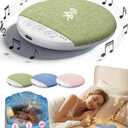 2026 New Flat Under Pillow Speakers for Sleeping, Bone Conduction Pillows Speaker Bluetooth, Private Ultra-Thin Aid with White Noise Timer, Mini Portable Slim Wireless Bedside Speak (Green)