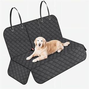 Eamefia Dog Car Seat Cover for Back Seat,New Upgraded Thickened Dog Car Seat Cover,Waterproof and Wear-Resistant Bench Back Seat Cover with Non-Slip Pad,Universal Size Fits Cars, Trucks, SUVs