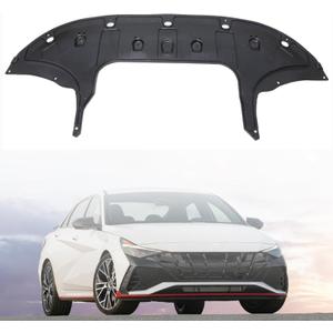 SecosAutoparts Engine Splash Shield Undercar Cover Compatible with Hyundai Elantra 2021 2022 2023 Replace# 29110AA000