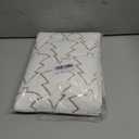 SHUNJIE Boho Beige Farmhouse Rustic Table Runner with Sequined Xmas Trees, 13''x72'' Soft Faux Fur Runner for Holiday Winter Home Party Fireplace Kitchen Dining Decor Table