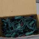 Joiedomi Multicolor Christmas String Lights,100 Count 21.4FT Christmas Fairy Tree Lights Plug in for Indoor Outdoor Xmas Decorations Patio Holiday Theme Party Yard House,Green Wire