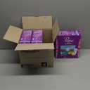 Poise Ultra Thin Incontinence Pads & Postpartum Pads for Bladder Leaks, 3 Drop Light Absorbency, Regular Length, 144 Count, Packaging May Vary