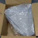 Leeden Lazy Susan Organizer for 26" Diameter Corner Lazy Susan, Plastic Kitchen Cabinet Storage Bins with Handle, 4 Packs, 1/8 Wedge - Food Safe, BPA Free