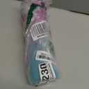 Water Bottle with Straw, 32oz Motivational Water Bottles with Time Marker to Drink, Tritan BPA Free, 1L Sports Water Bottle with Carry Strap LeakProof for Women Gym Fitness Outdoor (1 Pack) (Purple Green)