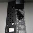 WALI Soundbar Mount  No Drilling TV Top Shelf with 2 Storage Boxes, Universal Sound Bar Holder for Samsung, Sony, LG, Bose, 34.65"x4.3" (TSH004-2B), Black