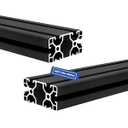 SeekLiny 2 Pack 4080 T Slot Aluminum Extrusion 1000mm Black