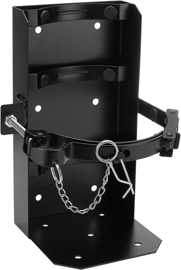 Fire Extinguisher Mount for 10lbs Dry/5lb Co2 Extinguisher, Fire Extinguisher Mounting Bracket for Vehicle, Boat, Home, Garage